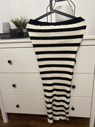 Spódnica H&M paski długa 