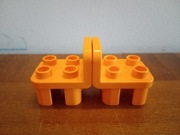 LEGO Duplo 2 krzesełka pomarańczowe