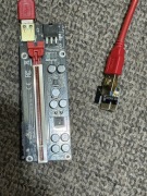 Riser PCI-E USB 3.0 kabel USB gotowy zestaw