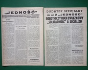 Tygodnik JEDNOŚĆ Szczecin nr 14 z 24 XI 1980   