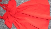 Czerwona sukienka hiszpanka, S