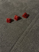 08449 LEGO 3676 4541254 4185811 4615887 - skos 2x2 - czerwony - 1szt