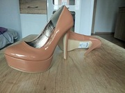 Szpilki NEW lOOK nude cieliste 37