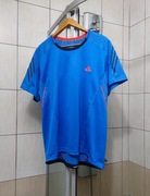 bluzka koszulka XL sportowa Adidas running błękitna niebieska do bi
