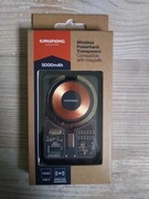 Grundig Powerbank BEZPRZEWODOWY 5000 mAh kompatybilny z MagSafe USB-C Nowy