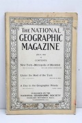 1918 rok The NATIONAL GEOGRAPHIC MAGAZINE - July 1918