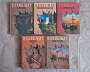 KAROL MAY - ZESTAW MNIEJ ZNANYCH (KANADA BILL, KAPITAN KAJMAN) - OPIS !
