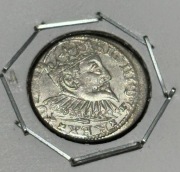 Trojak 1598, Ryga - wyjątkowy, na MS'a