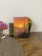 Obraz olejny ręcznie malowany “zachód słońca”