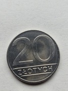 Moneta 20 złotych 1990
