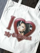 Torba bawełniana torebka tote bag bawełna Ariana Grande 