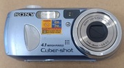 Aparat cyfrowy Sony Cyber-shot DSC-P73, uruchamia się, nietestowany
