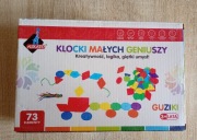 Klocki Małych Geniuszy GUZIKI kreatywne ASKATO (B83)
