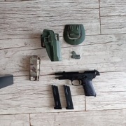 pistolet asg beretta m9 asg gbb kjw blow back 