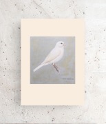 ptaszek plakat A4, vintage plakat 21x30, kanarek plakat a4