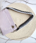 Pasek 60cm do telefonu kluczy torebki bawełniany makrama handmade boho 