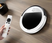 Biały robot sprzątający 2w1 odkurzacz