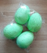 JAJKA WIELKANOCNE DUŻE 7 cm x 10 cm styropianowe 4 szt. 1,90 zł