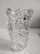 Wazon grube szkło kwiaty