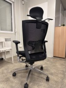 Office chair SIDIZ T50Krzesło biurowe zagłów / headrest + clothes hanger
