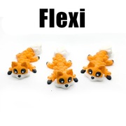 Flexi lisek| Brelok do kluczy| Przynoszący szczęście mały przyjaciel!