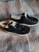 Botki damskie sznurowane 