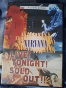 NIRVANA Live ! Tonight ! Sold out !! DVD nowe bez folii