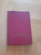 Teczka korespondencyjna bordowa Papirus PRL