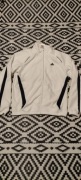 Wiatrówka Adidas biała w czarne paski