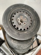 Felgi koła 5x127 opony 225/55/16 dodge chrysler