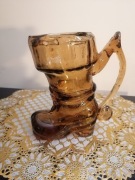 Szklany but/wazon/kufel PRL