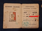 Wzorowy żołnierz legitymacja