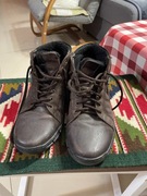 Buty ocieplane ze skóry 41 rozm.