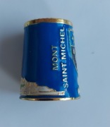 naparstek kolekcjonerski metalowy Mont Saint Michel Francja