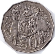 AUSTRALIA 50 centów 1983, KM# 68, XF