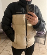 Kurtka puchowa Columbia Pike Lake Puffer Jacket Rozmiar S/M Czarno-beżowa