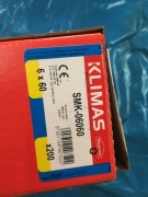 Kołki szybkiego montażu Klimas SMK-06060 6x60 190 szt.