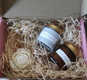 Zestaw prezentowy świece sojowe 