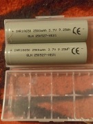 =NOWE=AKKU =INR18650 -2500mAh /25 A DO ELEKTRONARZEDZI =qln 250267-xe21