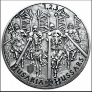 HUSARIA 1oz srebra Ag9999 HUSSARS 1 GROSZ POLSKI