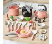 GARNKI DLA DZIECI ZESTAW KUCHENNY NACZYNIA XXL 