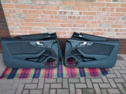 Audi A5 F5 Coupe tapicerka boczki drzwi komplet alcantara ambient lights
