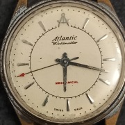 Atlantic worldmaster mechanical damski używany-znak masoński