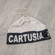 Czapka komin jesień zima do biegania CARTUSIA biała super stan  