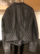 Skórzana kurtka Zara , ramoneska , czarna , rozmiar M