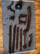 Dekory BMW e46 sedan/touring ciemne drewno