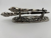 Antyczny zestaw toaletowy J.C. Parker & Co – sterling 925, ok. 1901