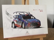 Autograf Robert Kubica - podpis autentyczny ! WRC