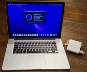 MacBook Pro A1398/2015/i7/2.2GHz/16GB/256GB/15.4/nowa bateria