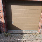 Brama garażowa HORMANN segmentowa z napędem, 2 x pilot, używana